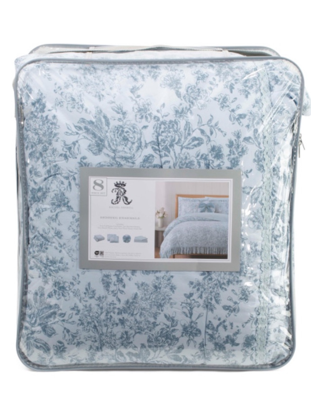 RACHEL ASHWELL 8- piece Comforter Set
